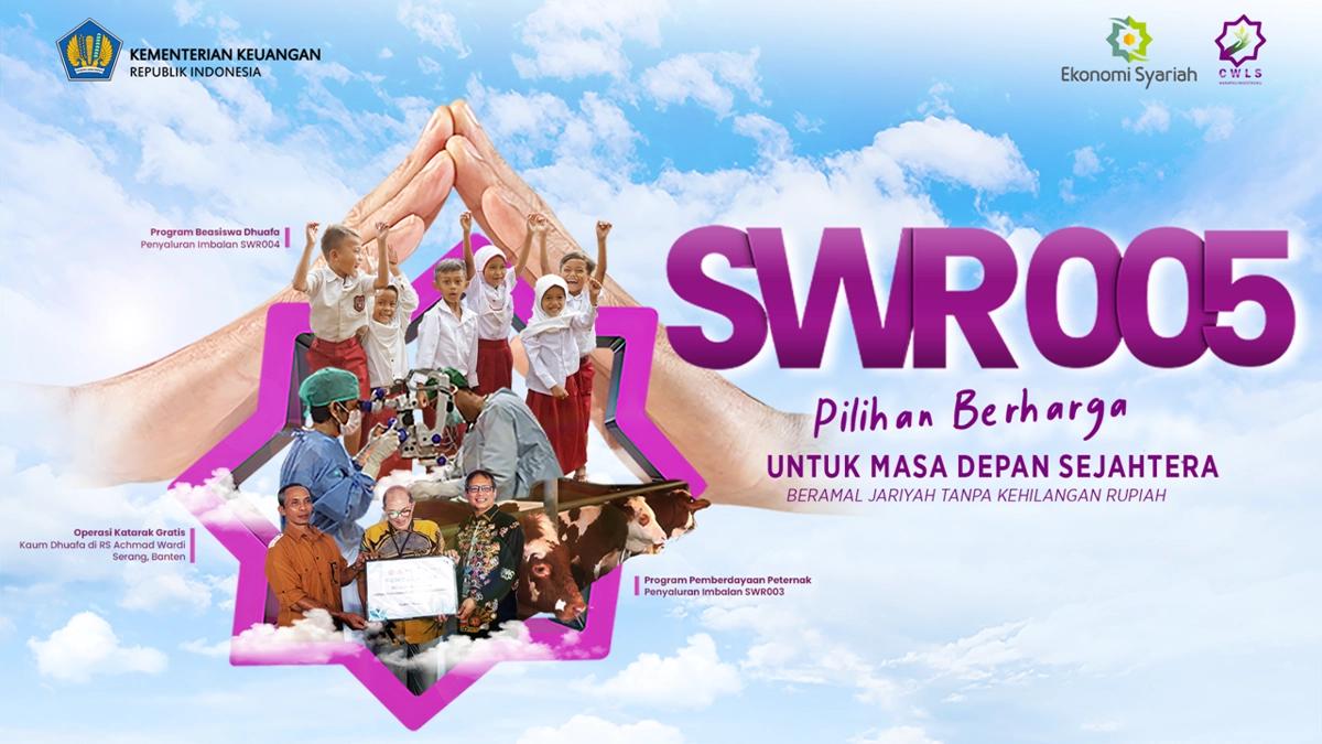 Pemerintah Mulai Tawarkan Sukuk Wakaf Ritel Seri SWR005