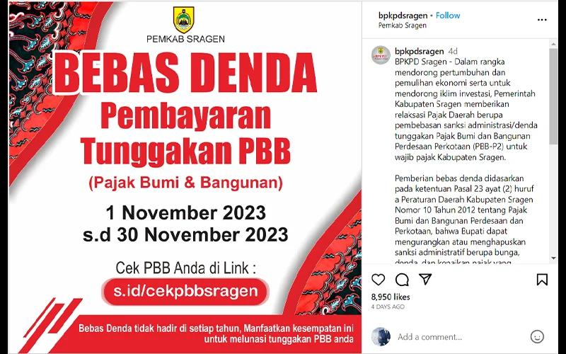 Pemutihan Pajak PBB Diadakan Lagi! Warga Diimbau untuk Manfaatkan