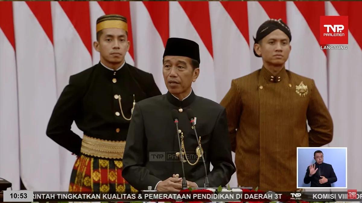 Pidato Kenegaraan Terakhir, Jokowi Klaim Sudah Bangun Indonesiasentris