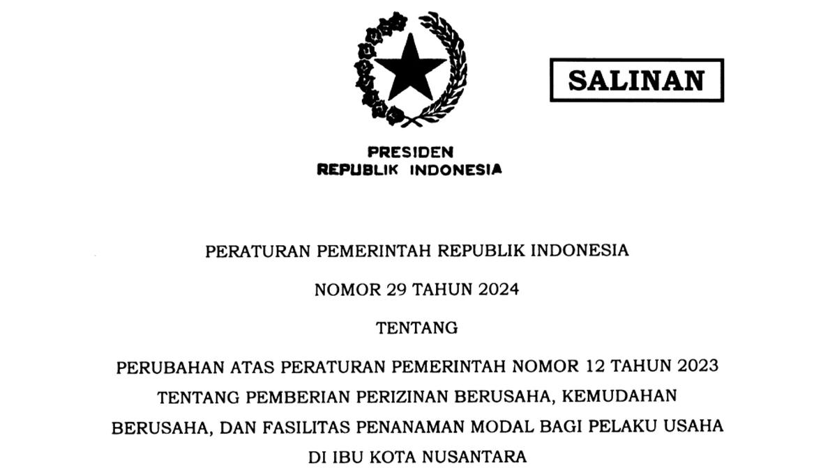 PP Baru! Insentif Pajak untuk Hunian Berimbang di IKN Dipertegas