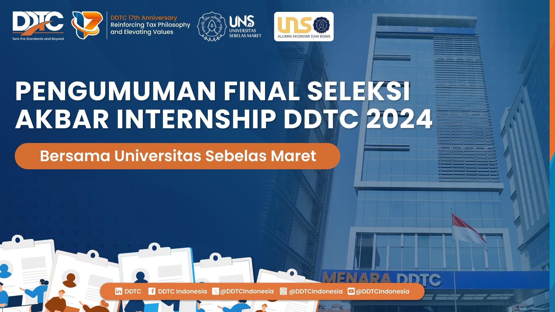 Seleksi Akbar Internship DDTC, 5 Mahasiswa UNS Dinyatakan Lulus