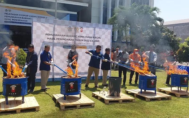 Sentra Industri Hasil Tembakau, DJBC Gencarkan Pengawasan Rokok Ilegal