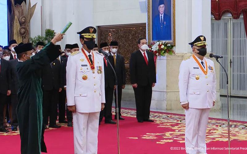 Sultan HB X Dilantik Lagi Jadi Gubernur DIY, Presiden Jokowi Titip Ini