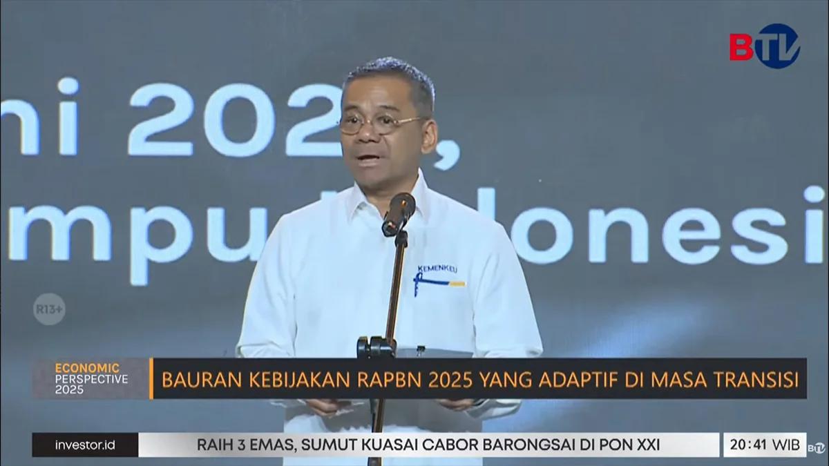 Susun RAPBN 2025 saat Masa Transisi, Wamenkeu Ungkap Tantangannya