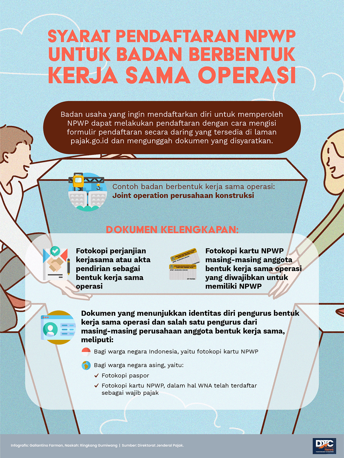 Syarat Pendaftaran NPWP untuk Perusahaan Joint Operation