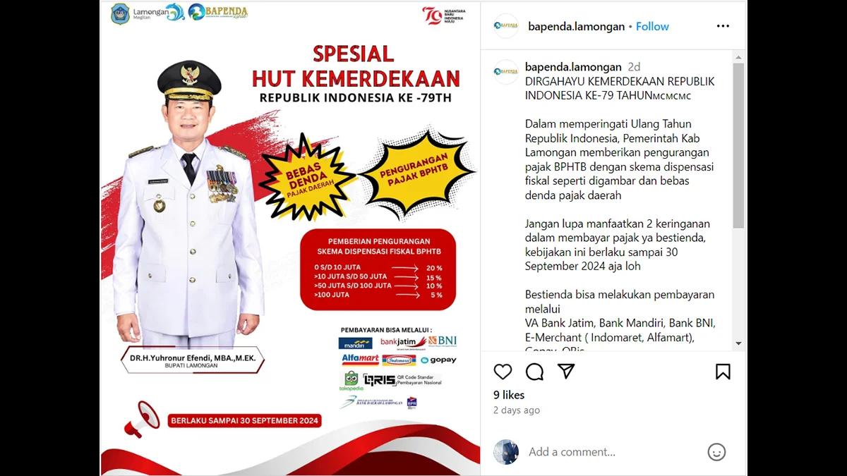 Tak Hanya Adakan Pemutihan Pajak, Pemda Juga Tawarkan Diskon BPHTB