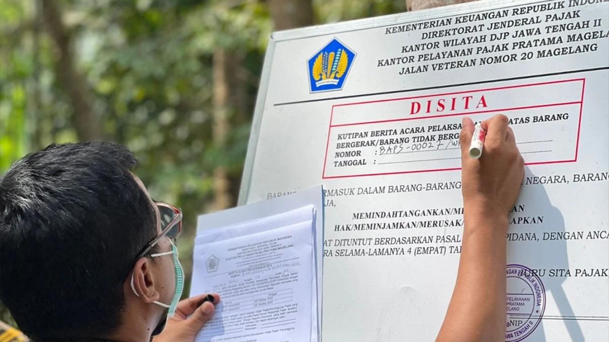 Tiga Kantor Pajak di Jateng Gelar Sita Serentak, Truk-Mobil Diamankan