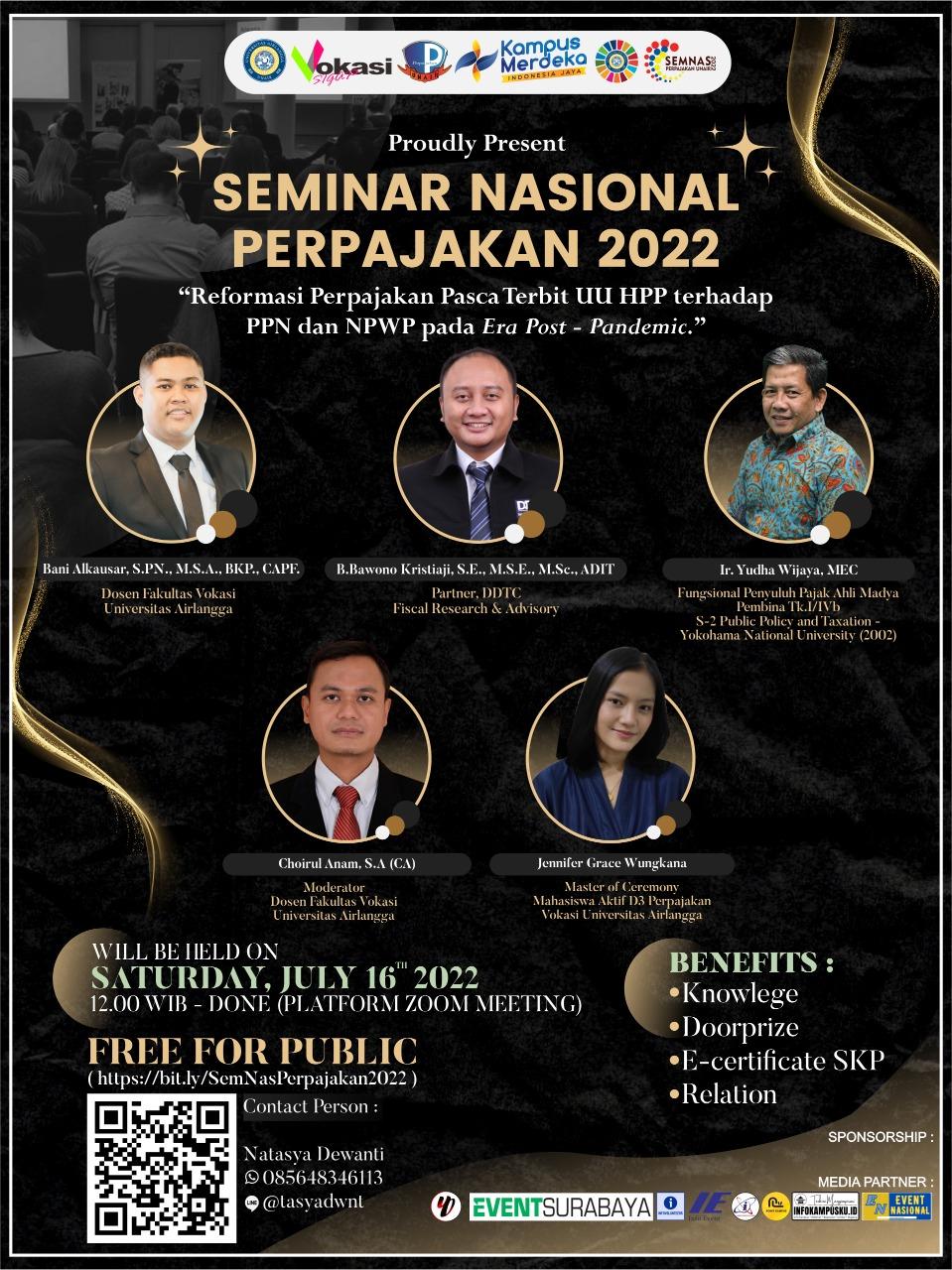 Universitas Airlangga Gelar Seminar Pajak Soal PPN dan NPWP, Tertarik?