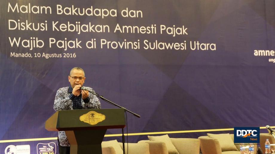 Darussalam dalam Acara Malam Bakudapa dan Diskusi Kebijakan Amnesti Pajak - Kanwil DJP Sulawesi Utara, Tengah, Gorontalo, dan Maluku Utara (Manado)