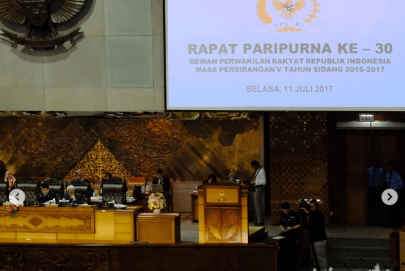 Sah, Sidang Paripurna DPR Ketok Palu RAPBN 2018 