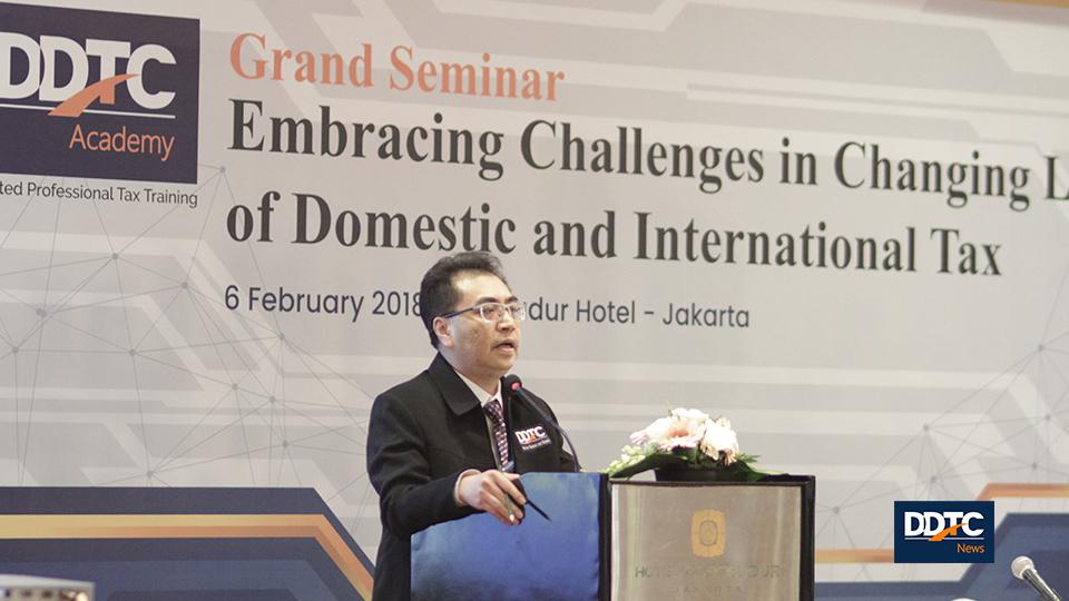 Danny Septriadi menutup acara grand seminar DDTC.