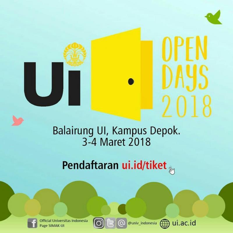 UI Kenalkan Program Kuliah Lewat UI Open Days 2018