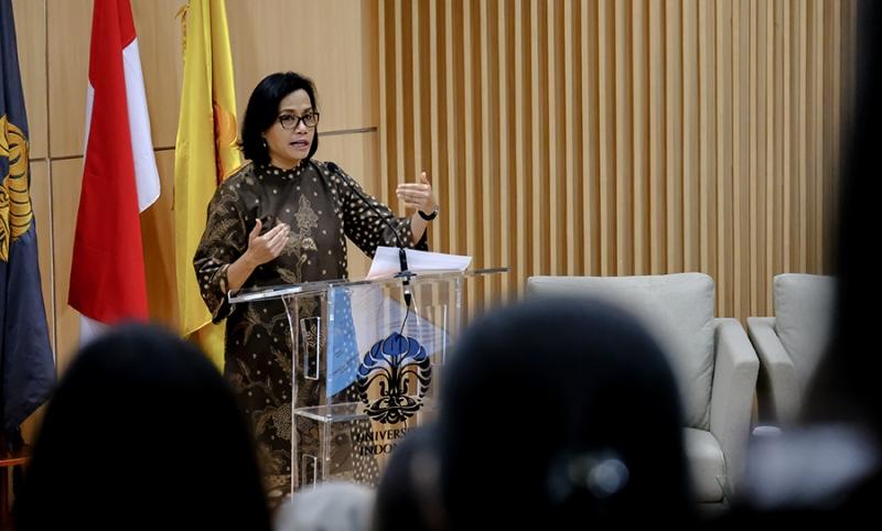 Di Depan Mahasiswa, Sri Mulyani Beberkan Problematika Penerimaan Pajak