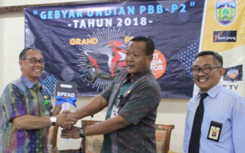 Apresiasi WP Patuh, Pemkab Berikan Hadiah Motor dan TV