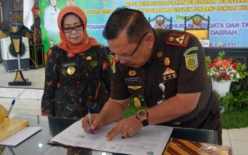 Gali Potensi Pajak, Pemkab Jombang Gandeng Kejaksaan Negeri