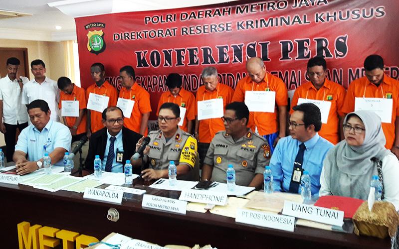 Sindikat Meterai Palsu Ini Berpotensi Rugikan Negara Rp30 Miliar