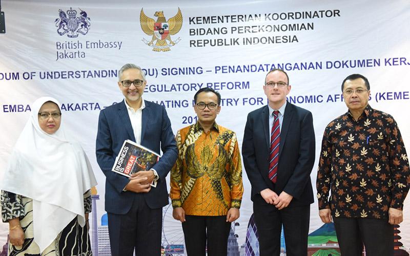 Benahi Regulasi Ekonomi, Indonesia Bakal Belajar dari Inggris