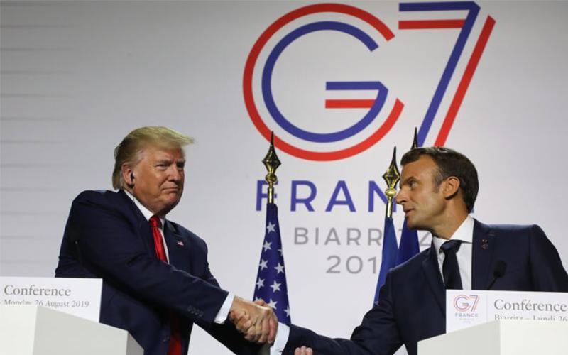 Ini Hasil Kompromi Trump & Macron Soal Pajak Digital 