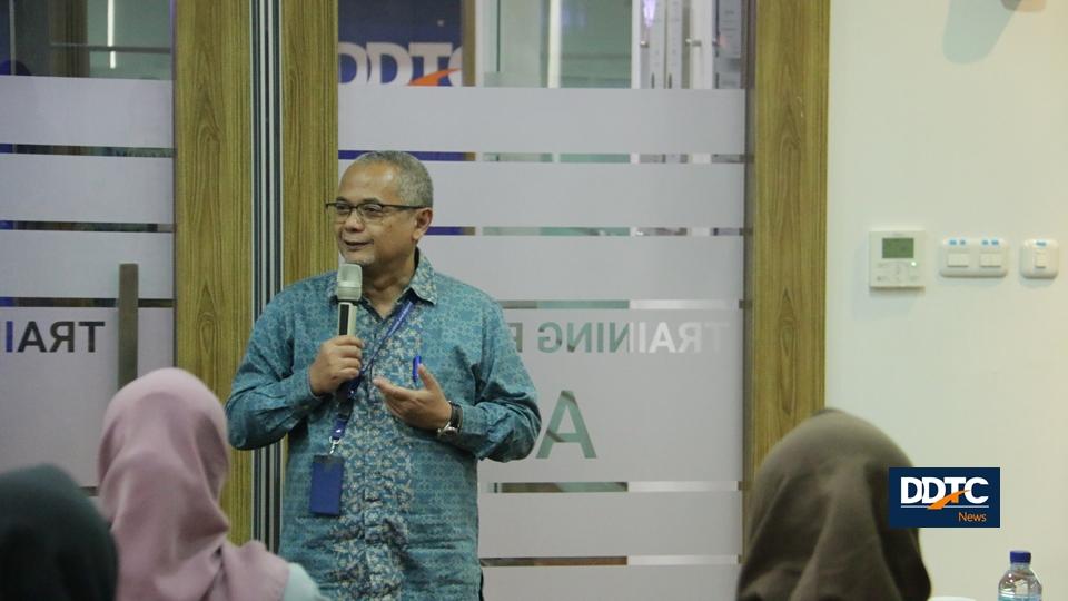 Acara dibuka oleh sambutan dari Managing Partner DDTC Darussalam