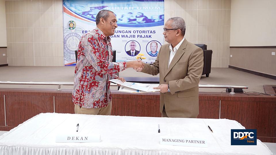 Pertukaran MoU USU dan DDTC