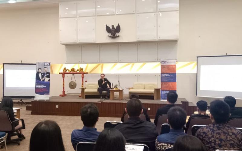 Senior Partner DDTC Beri Motivasi Mahasiswa Untar