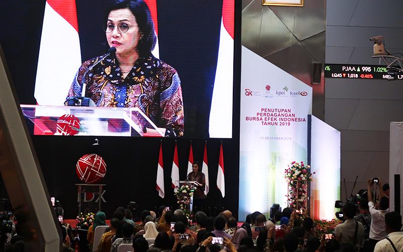 Ini Pesan Sri Mulyani untuk BEI dan Pelaku Pasar Modal