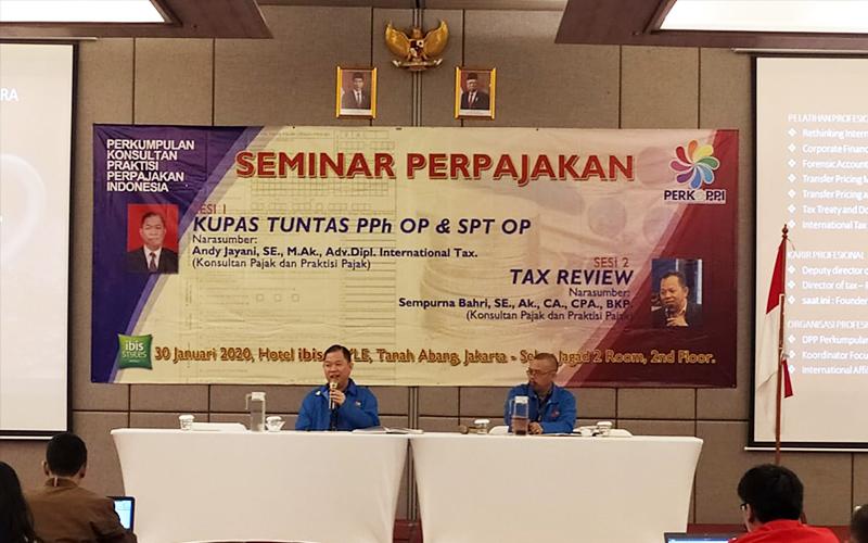 Perkoppi Gelar Seminar Soal SPT OP & Tax Review