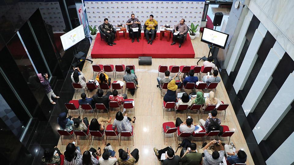 Suasana acara Dialogue KiTa bertajuk ‘Peningkatan Investasi melalui P3B’, Jumat (7/2/2020).