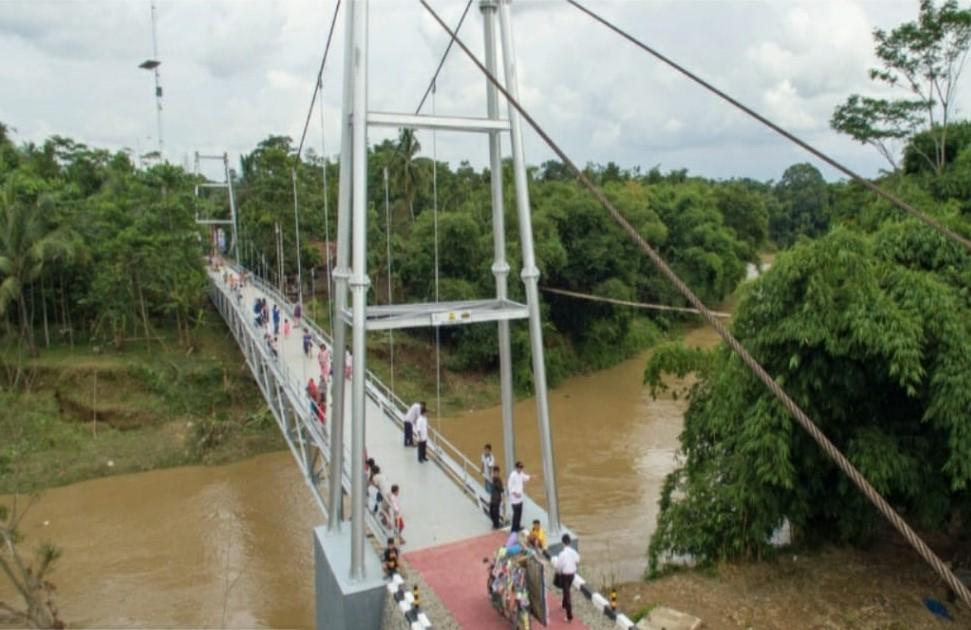 Kementerian PUPR akan Bangun 148 Jembatan Gantung