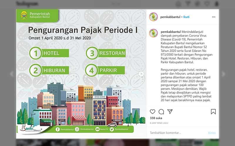 Wah, Ada Diskon Pajak Hingga 100% Untuk 4 Jenis Pajak Daerah Ini 