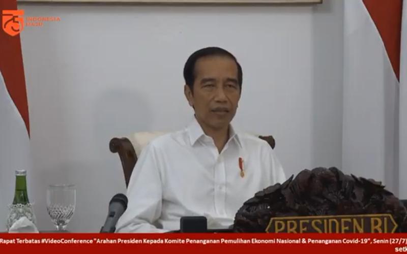 Jokowi Kesal Serapan Stimulus Covid-19 Masih Rendah