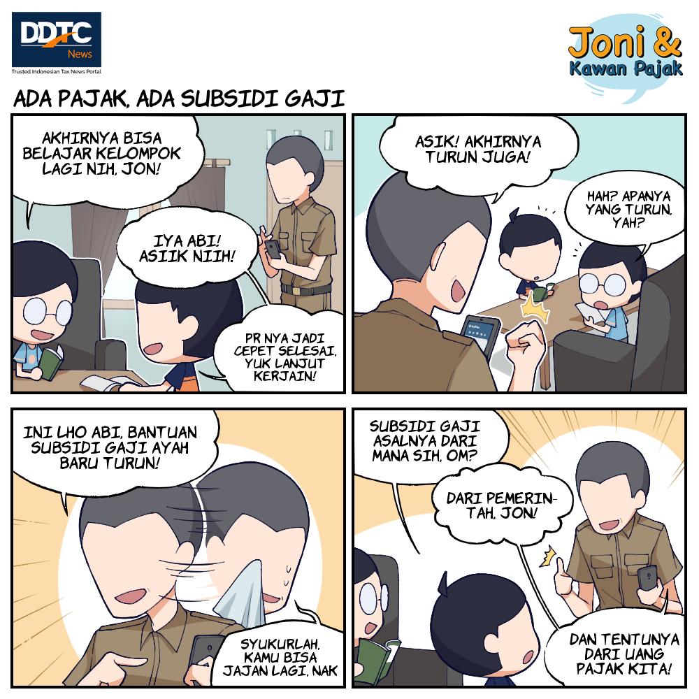 Ada Pajak, Ada Subsidi Gaji