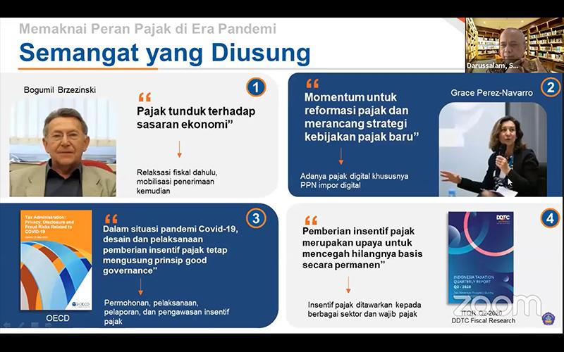 Ini 4 Makna Kebijakan Pajak pada Masa Pandemi Covid-19