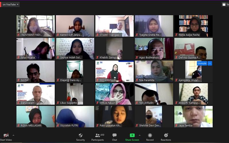 Tutup Relawan Pajak 2020, STIAMI Gelar Webinar Soal Insentif Covid-19