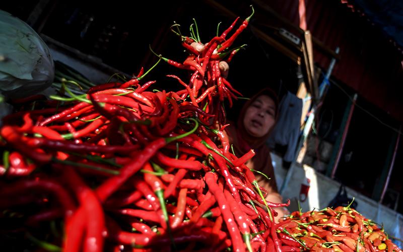 Harga Cabai dan Bawang Merah Naik, Oktober Inflasi 0,07 Persen