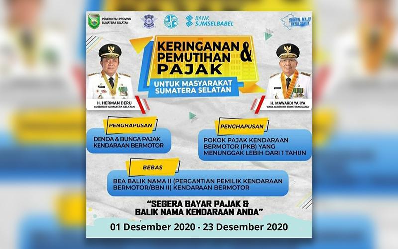 Diperpanjang! Pemutihan Pajak Kendaraan Berlaku Hingga 23 Desember