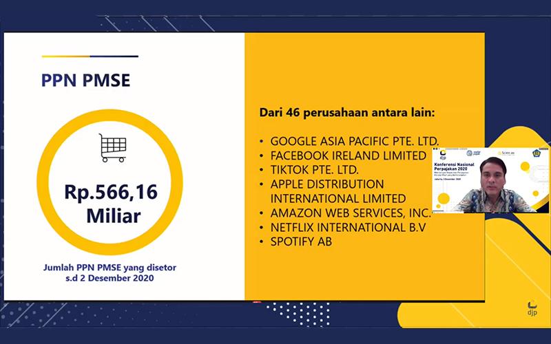 Penerimaan PPN Produk Digital PMSE Tembus Setengah Triliun