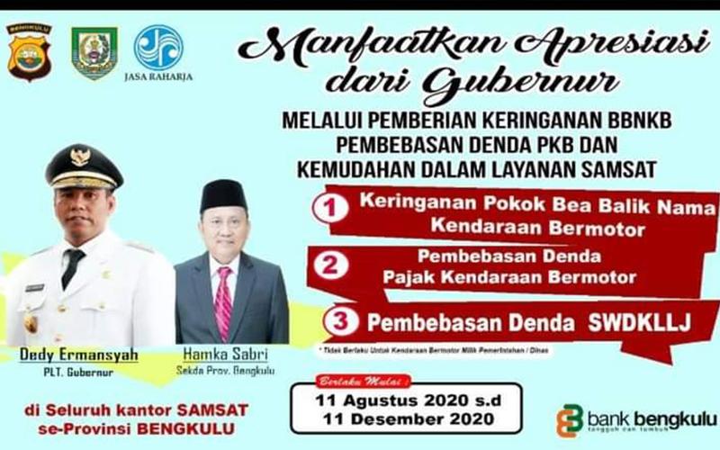 Segera Urus! Pemutihan Pajak Kendaraan Berakhir Hari Ini