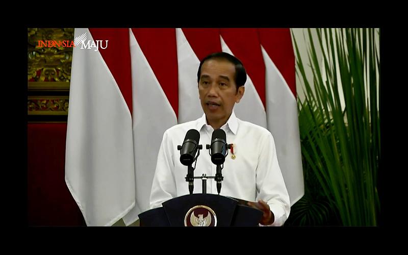 Presiden Jokowi Resmi Luncurkan Bantuan Tunai 2021