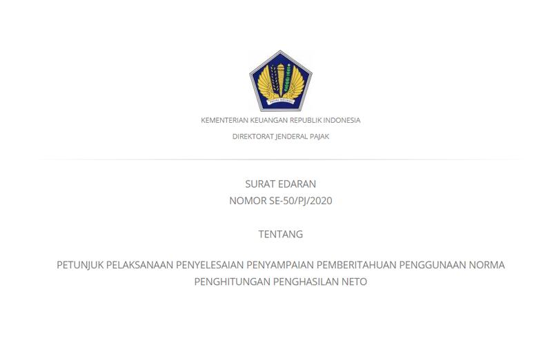 Dirjen Pajak Rilis SE Baru Soal Pemberitahuan Penggunaan NPPN