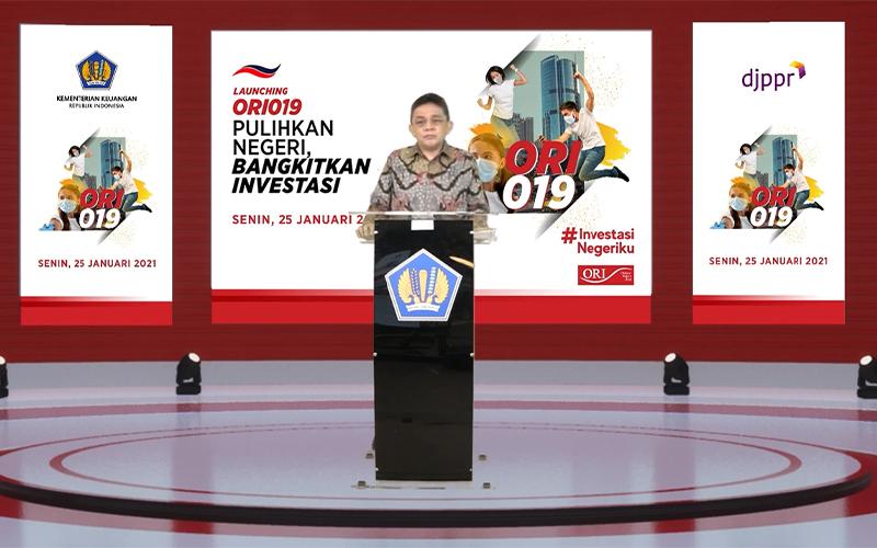 Pemerintah Tawarkan ORI 019 dengan Kupon 5,57%