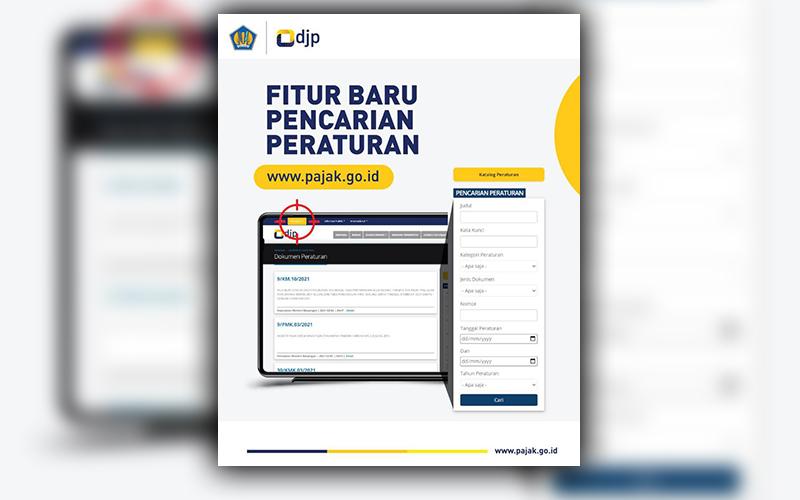 DJP Sediakan Fitur Baru Pencarian Peraturan Perpajakan