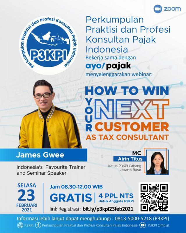 P3KPI Gelar Webinar Pajak Gratis, Tertarik?