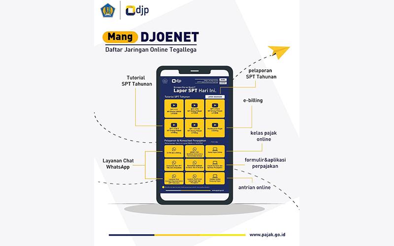 Kemudahan untuk Wajib Pajak, Aplikasi Mang Djoenet Diluncurkan