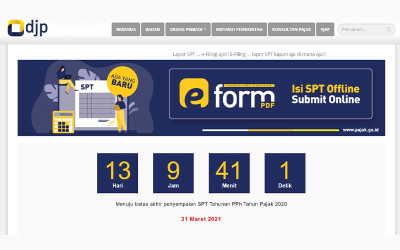 Tenggat 13 Hari Lagi, Lapor SPT dengan e-Filing DJP Online