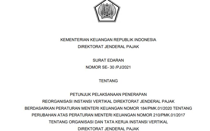 Dirjen Pajak Terbitkan Surat Edaran Soal Persiapan KPP Madya Baru