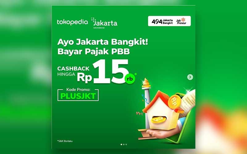 Asyik, Bayar Pajak PBB di Tokopedia Bisa Dapat Cashback 