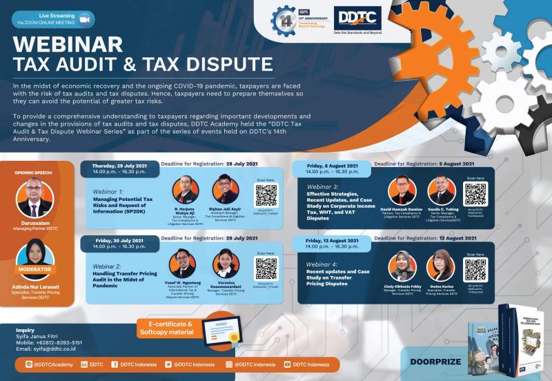 Sambut HUT ke-14, DDTC Gelar Free Webinar Series Lagi! Tertarik?