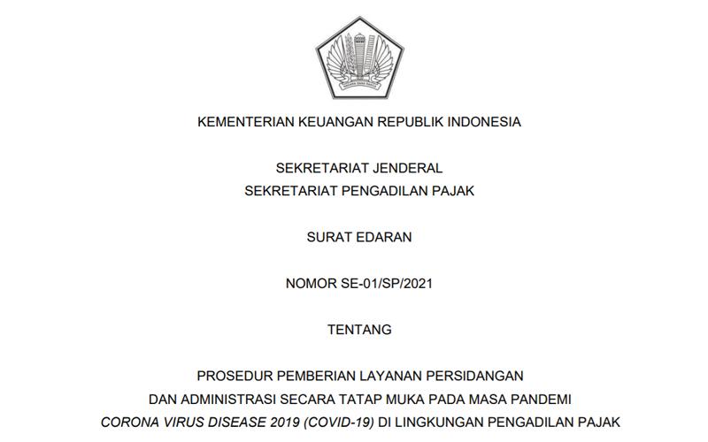 Ketentuan Waktu & Jenis Layanan di Pengadilan Pajak Mulai 26 Juli 2021