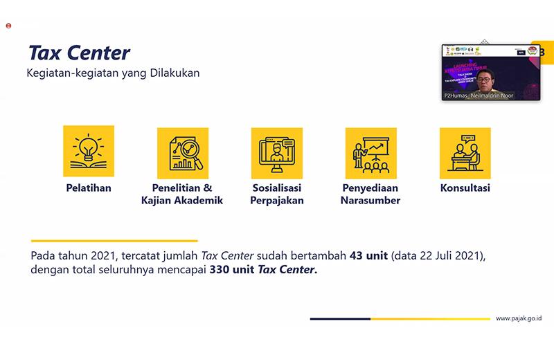 Jadi Mitra Strategis DJP, Tax Center Diimbau Maksimalkan Peran Ini